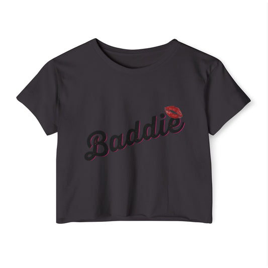 "Baddie Kiss Crop"