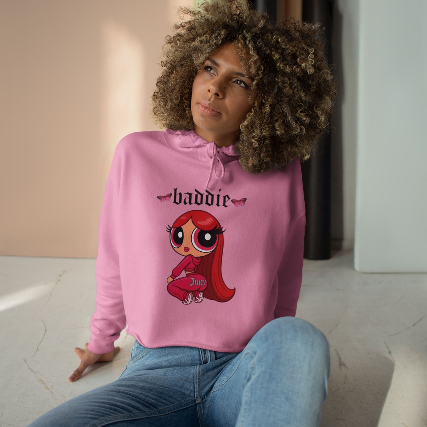 Juicy Attitude Crop Hoodie