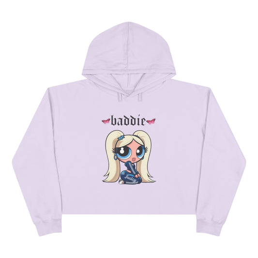 Juicy Blonde Attitude Crop Hoodie