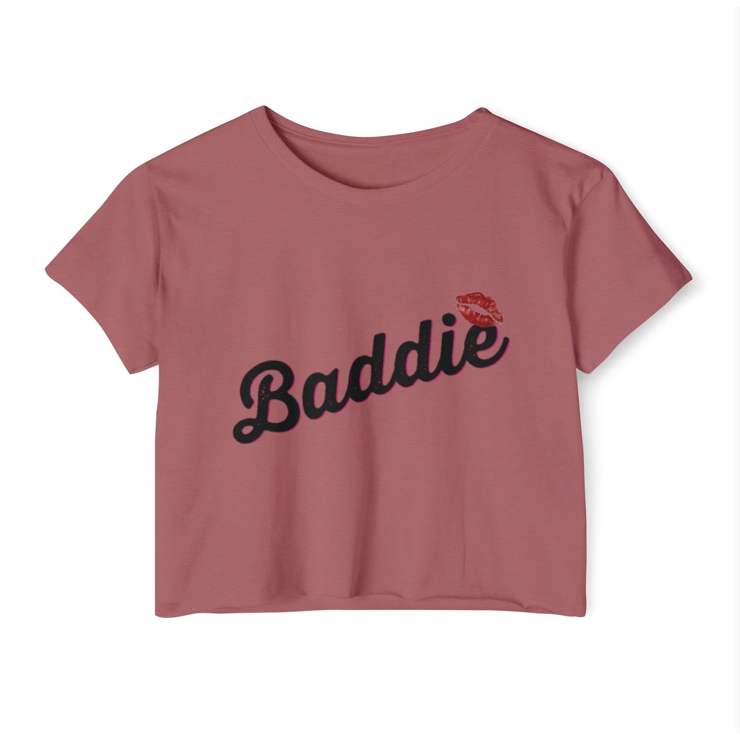 "Baddie Kiss Crop"